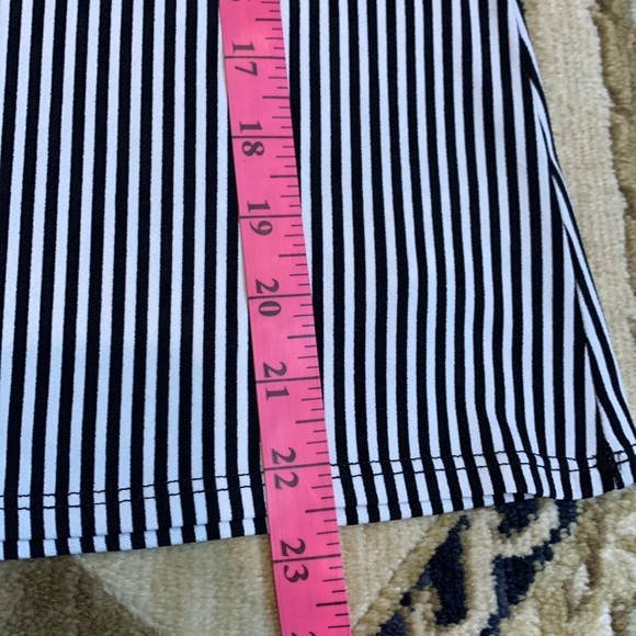 ADRIANNA PAPELL LS striped top - Picture 9 of 9